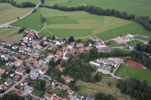 Flug ueber das Baugebiet am 05.09.2020