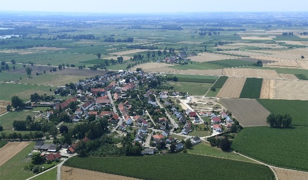 Baugebiet Riedhausen Hinter den Gärten II in Günzburg