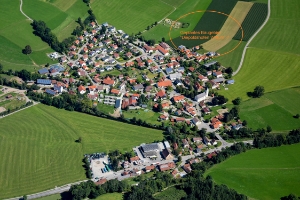 Luftbild Diepoldshofen vor Erschlie&#223;ungsbeginn - 04.09.2019