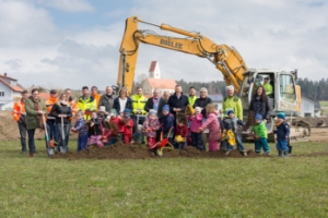 Spatenstich Gebrazhofen Obstwiesen am 27.03.2019