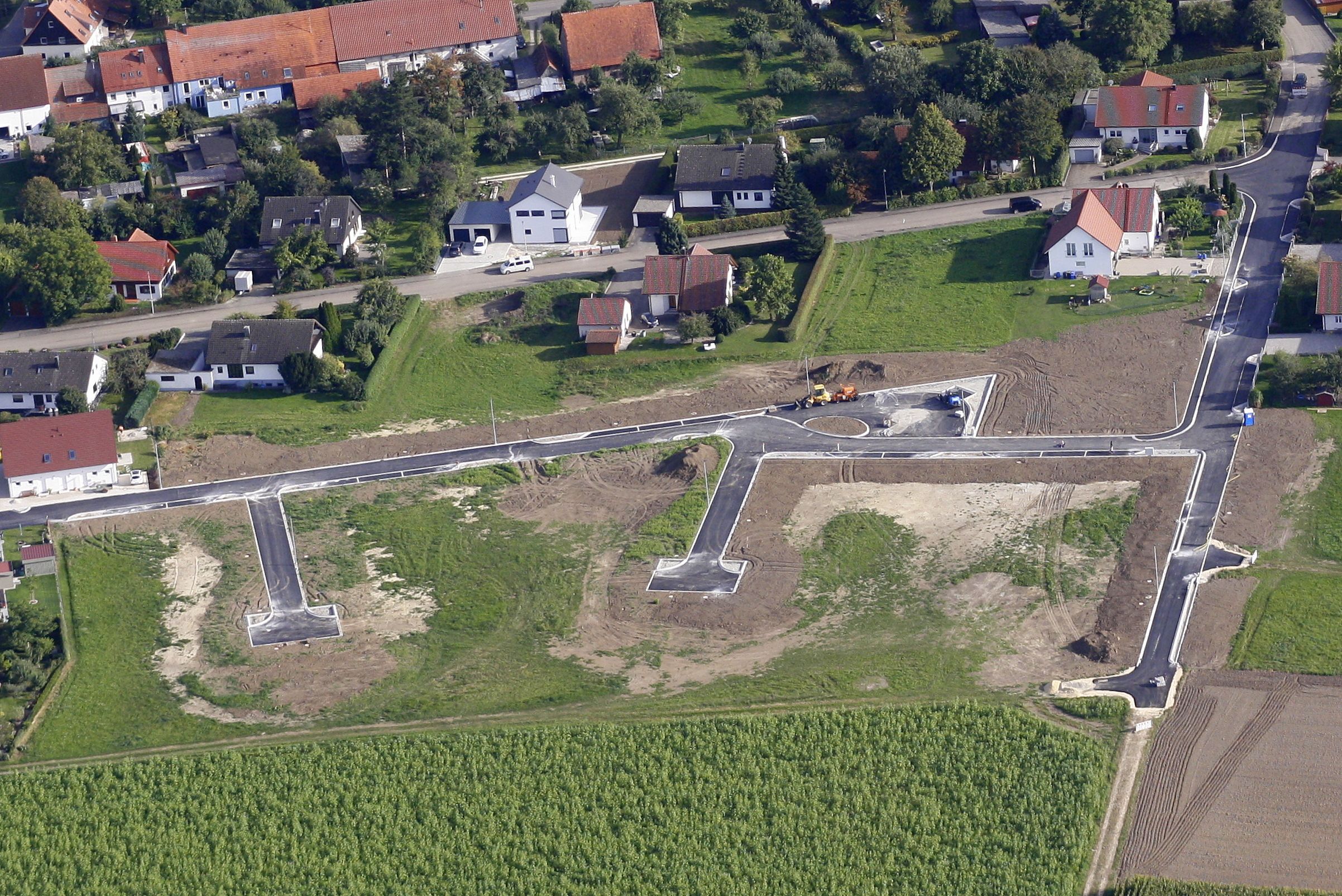 Baugebiet Riedhausen Hinter den Gärten II in Günzburg