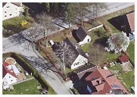 Schrägbild West