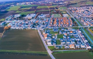 Kisselflie&#223; 2. Bauabschnitt Luftbild 3