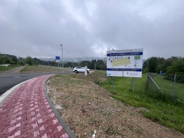 Zufahrt zum Baugebiet &quot;Am Silberbach&quot;