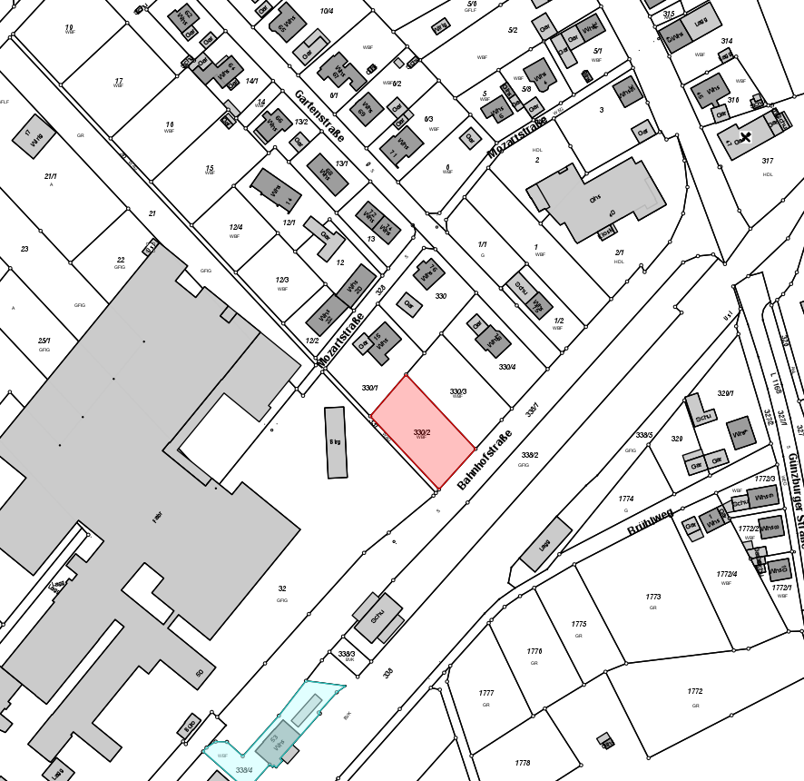 Bauplatz Bahnhofstraße