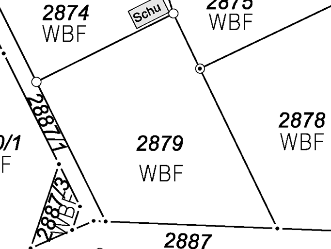 Grundstück Nr. 2879