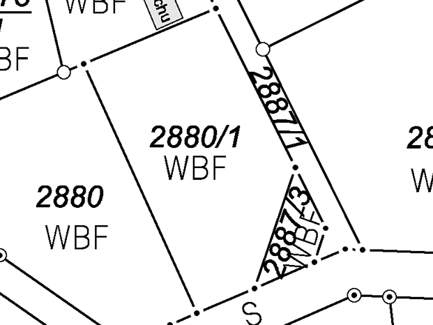 Grundstück Nr. 2880/1