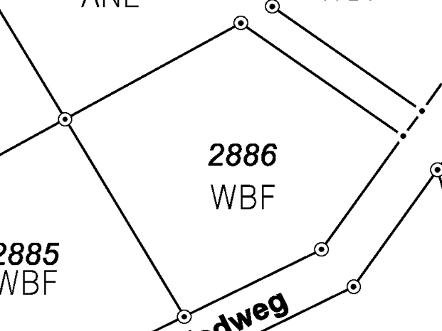 Grundstück Nr. 2886
