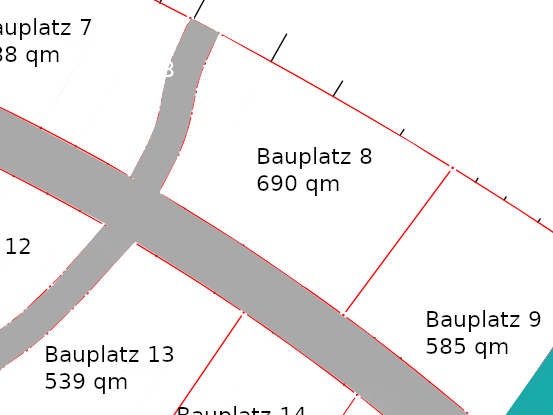 Bauplatz 8 - EH, DH