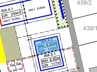 Baugrundstück DHH in Neufahrn Nord-West II - Parzelle WA 4.2 (Los 2)