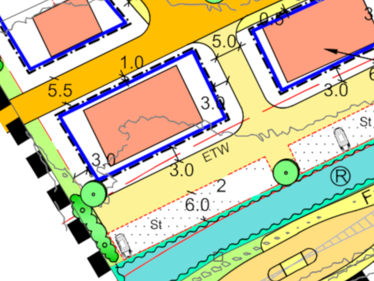 Flurstück Nr. 1 Mehrparteienhaus