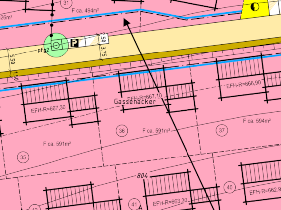 Bauplatz Nr. 36 (Flurstück 1124)