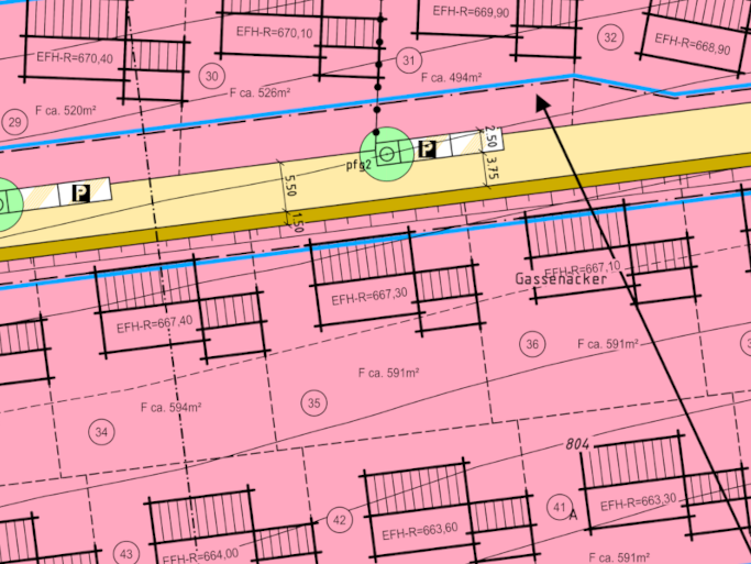 Bauplatz Nr. 35 (Flurstück 1125)