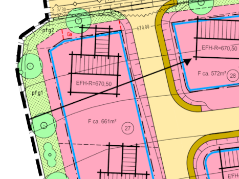 Bauplatz Nr. 27 (Flurstück 1129)
