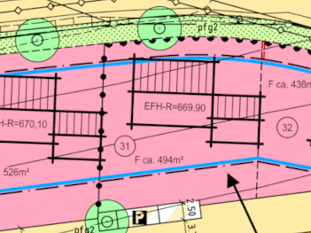 Bauplatz Nr. 31 (Flurstück 1133)