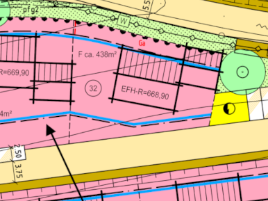 Bauplatz Nr. 32 (Flurstück 1134)