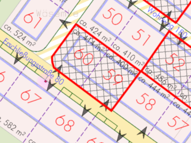 Bauplätze Nr. 59 + 60