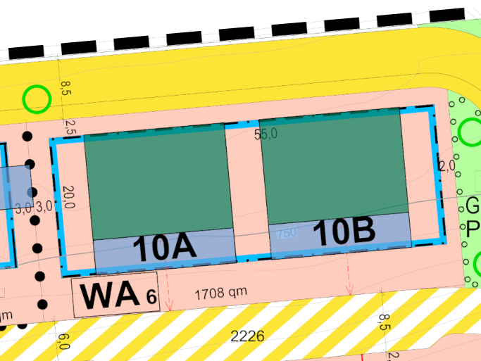 Grundstück 10a und 10b