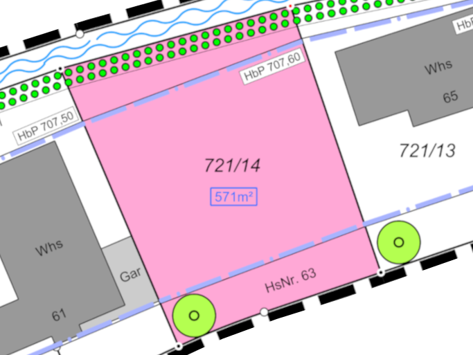 Baugrundstück 721/14