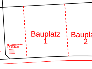 Bauplatz 1 - EH, DH