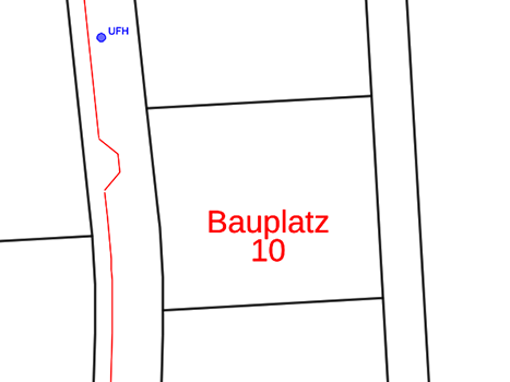 Bauplatz 10 - EH, DH