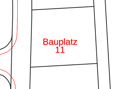 Bauplatz 11 - EH, DH