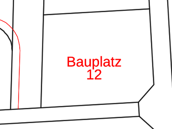Bauplatz 12 - EH, DH