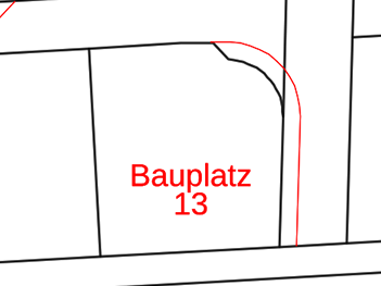 Bauplatz 13 - EH, DH