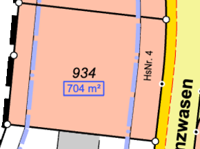 Baugrundstück 934