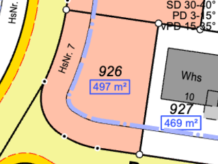 Baugrundstück 926