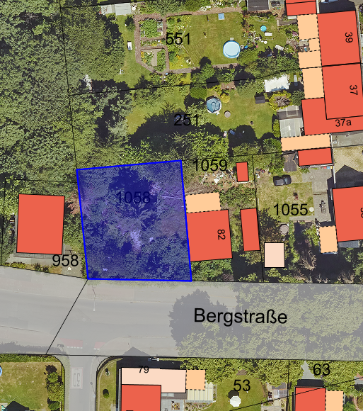 Erbbaurecht - Baugrundstück für eine Doppelhaus-Bebauung in Krefeld-Uerdingen