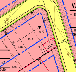 Bauplatz Flst. Nr. 4841 (Doppelhaushälfte) in Bonfeld