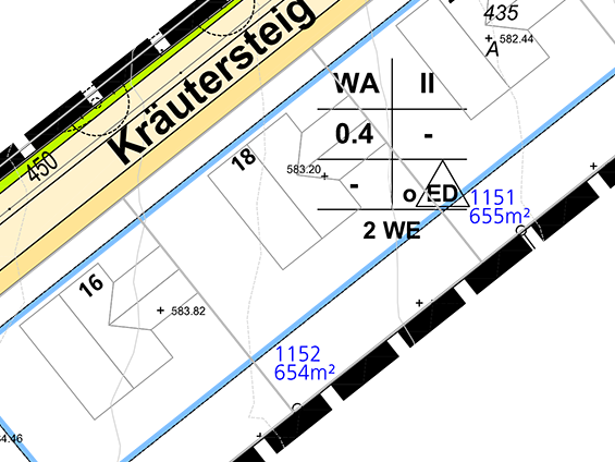 BAUPLATZ MÄ 1152 (Kreuzsteig/Dornstadter Weg)