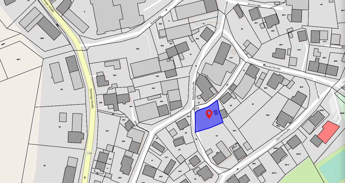 Bauplatz Gäßle / Mitteldorfstraße