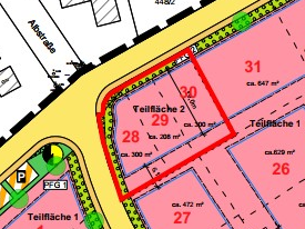 Los 1 (Bauplätze Nr. 28 - 30)