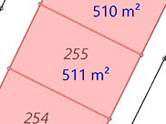 Grundstück Nr. 255