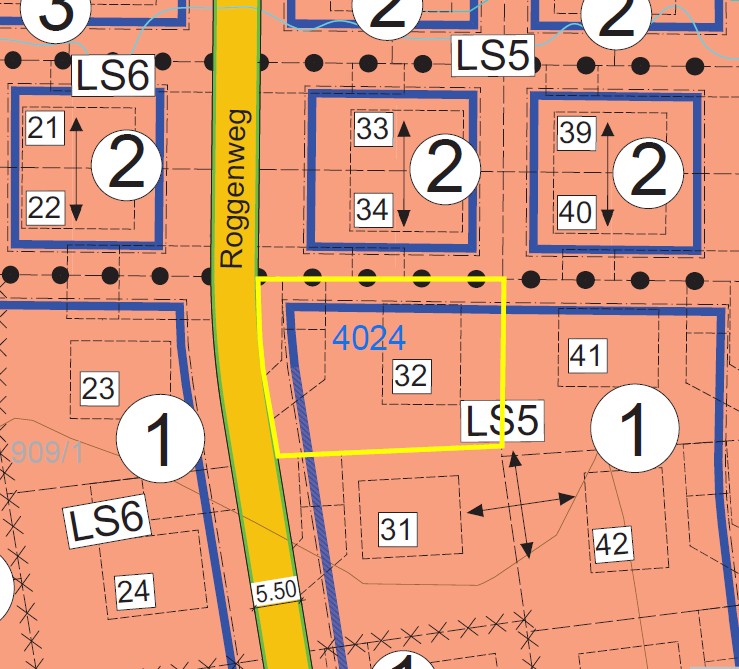 Einzelhausplatz 4024 (BPl. Nr. 32)
