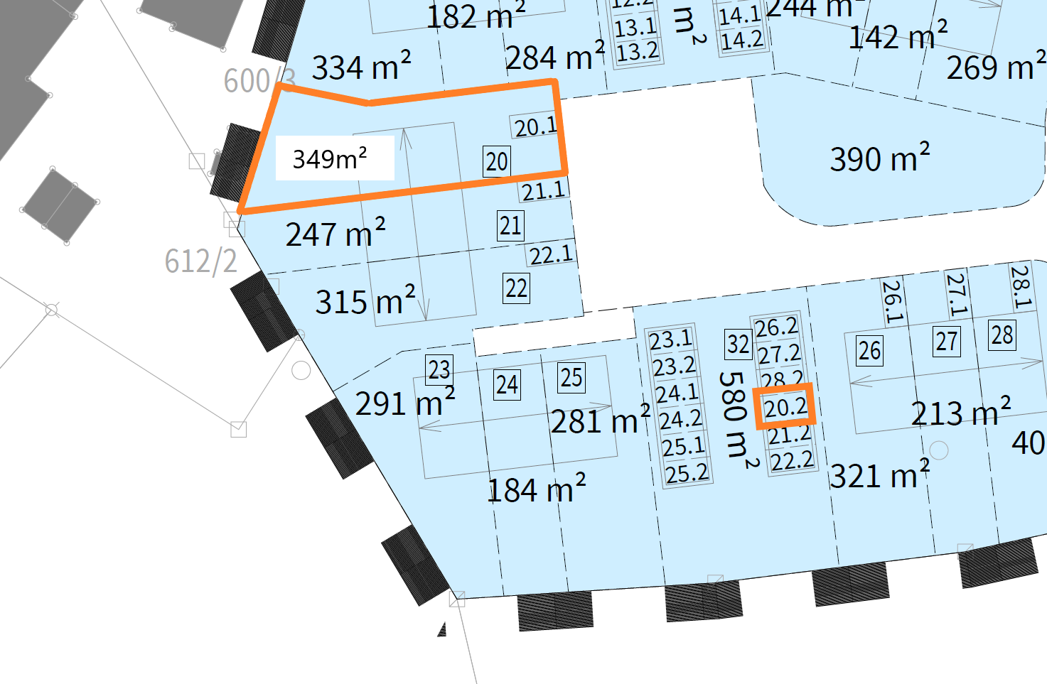 Parzelle 20 - Reihenhaus Eckgrundstück