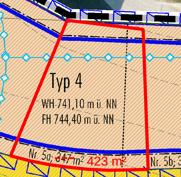 Bauplatz Nr. 5a - Einzelhaus (Typ 4)