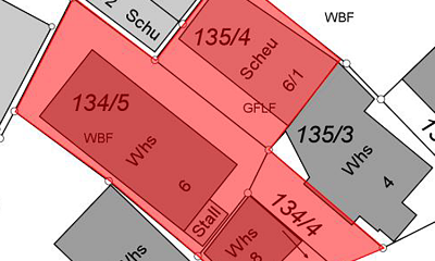 Ortskern Oberstenfeld - Bauplatz für Geschosswohnungsbau nach dem HÖCHSTGEBOTSVERFAHREN