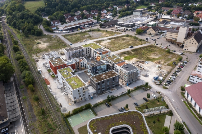 Stadtquartier Bahnhofsareal  Baugebiet