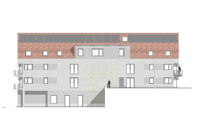 Wohnanlage Oberbayerische Heimstätte - Vermietung von bezahlbarem Wohnraum