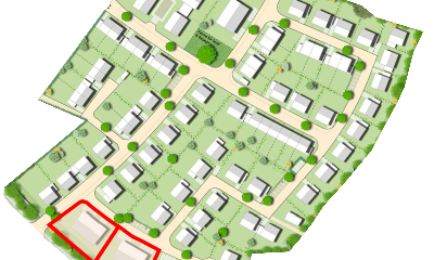 Wohnbaugebiet Hanfteichweg - Vergabe Mehrfamilienhausgrundstücke