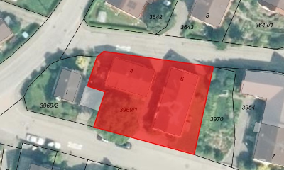 Ortskernnaher Bauplatz für Geschosswohnungsbau nach dem Höchstgebotsverfahren
