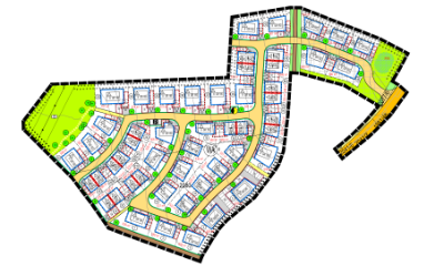 An der Berghofener Straße in Haunwang – Geschosswohnungsbau | Vergabe nach HÖCHSTGEBOT