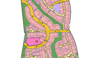 Baugebiet Südlich der Rosenstraße / Bauabschnitt II , Verkauf von Grundstücken zur vorrangigen Bebauung für Läden und Geschäfte die der Nahversorgung des Baugebietes dienen.